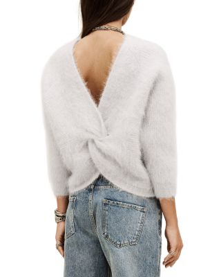 Fill Twist Back Sweater