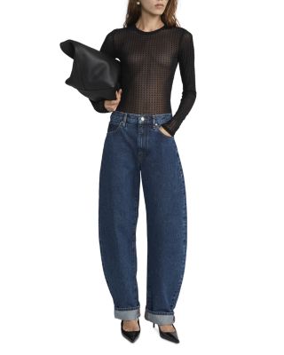 The Mesh Polka Dot Top