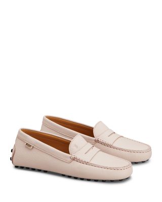 Women's Leather Moccasin Loafer Flats