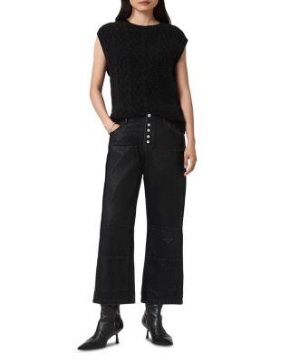 Tay Carpenter Jeans in Coated Black