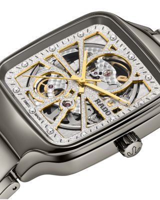 True Square Open Heart Sparkling Watch, 38mm x 38mm