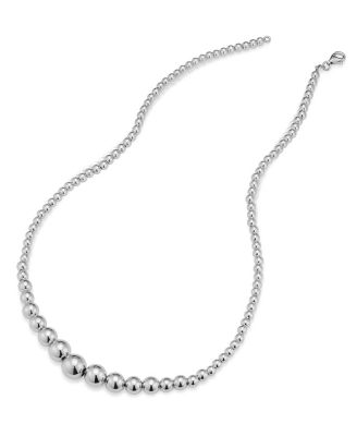  Sterling Silver Belle of the Ball Necklace, 18"
