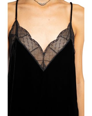 Christy Velvet Camisole