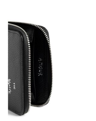 Mini ZV Graffiti Leather Zip Wallet