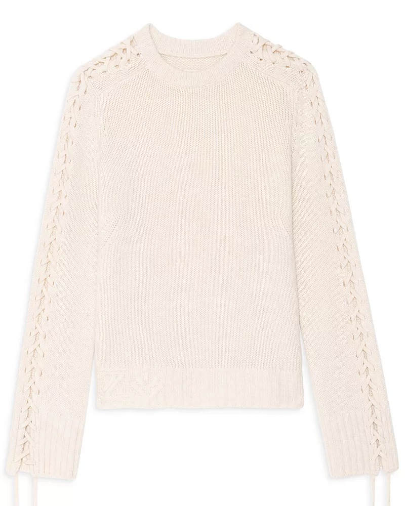 Zadig & Voltaire Malty Wool & Cashmere Round Neck Sweater