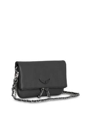 Rock Nano Grained Leather Crossbody