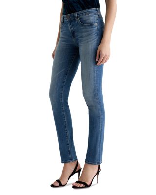 Mid Rise Cigarette Leg Jeans in Kinship