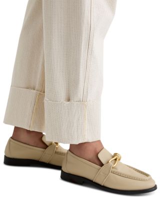 Mercer High Rise Barrel Leg Jeans in Blush Canvas