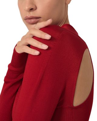 Cutout Knitted Maxi Dress