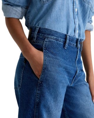 Mercer High Rise Extended Jeans in Side Car