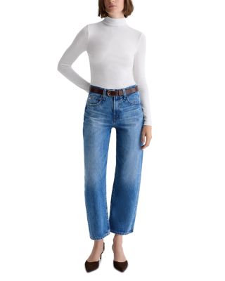Hattie High Rise Barrel Leg Jeans in Candid