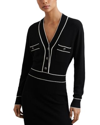 Lorrie Button Front Knitted Midi Dress