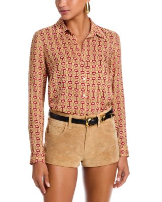 L'Agence Holly Long Sleeve Blouse