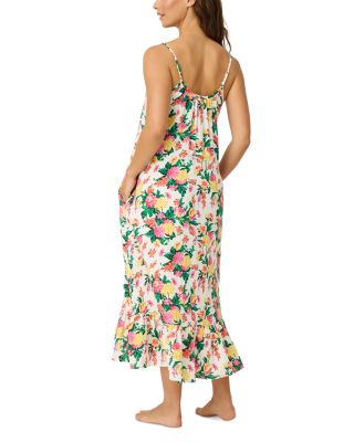 x PJ Salvage Floral Midi Dress Swim Cover Up