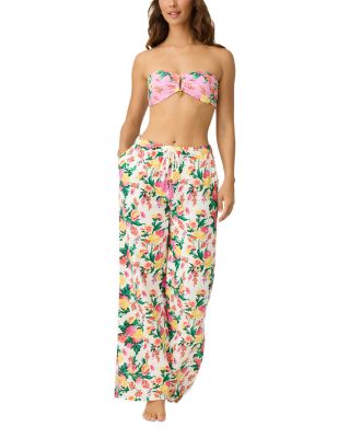 x PJ Salvage Floral Wide Leg Pants