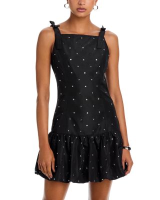 Rhinestone Mini Dress