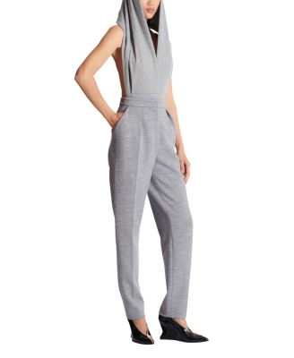  Tailored Cotton Knit Trousers