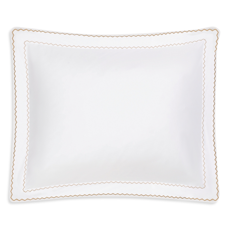 Matouk Axel King Sham In White