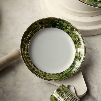 Soup Plate, Jade Green