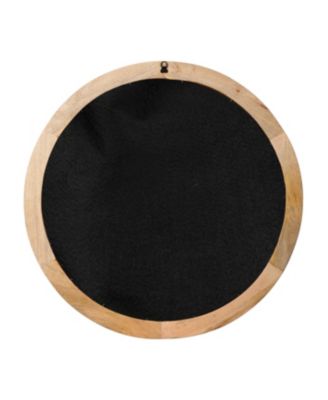 Relief Carved Round Mirror