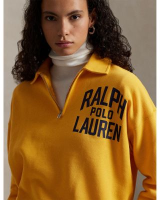 Logo Fleece Quarter Zip Sweatshirt