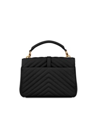  College Mini Handbag in Quilted Suede