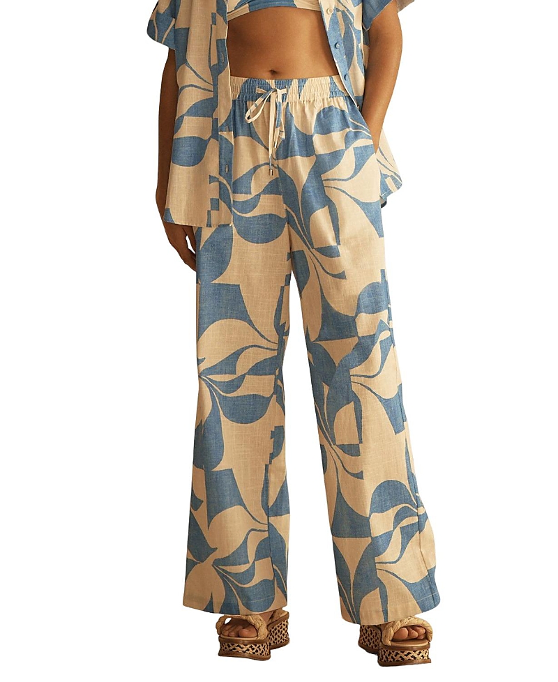 Aur Ocea Ipanemastraight Leg Pant In Multi