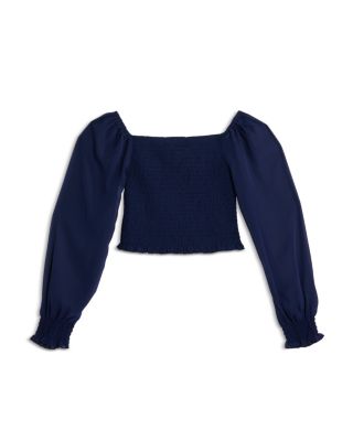 Girls' Chloe Sheer Sleeve Top - Big Kid