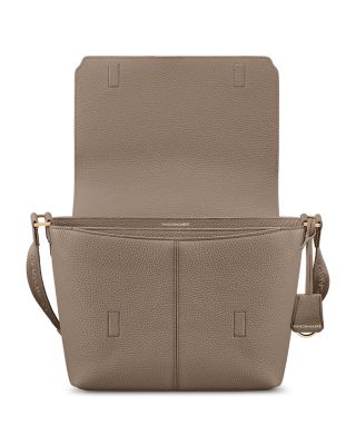 Medium Leather Flaire Messenger Bag