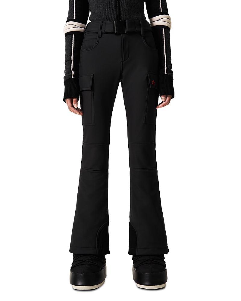 Perfect Moment Mid Rise Ski Cargo Pants In Black