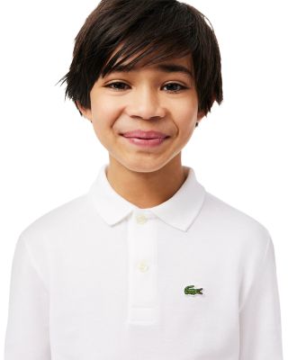 Boys' Long Sleeve Pique Polo - Big Kid