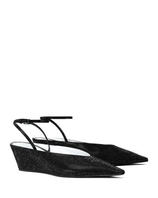 Women's Pave Wedge Flats