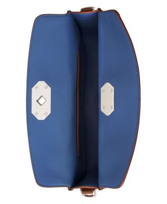  Compagnon Asymmetrical Leather Clutch Bag