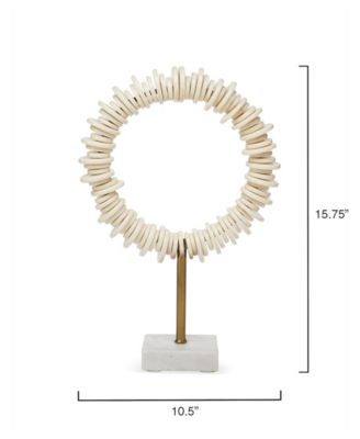 Arena Ring Decorative Sculptures, Set of 2