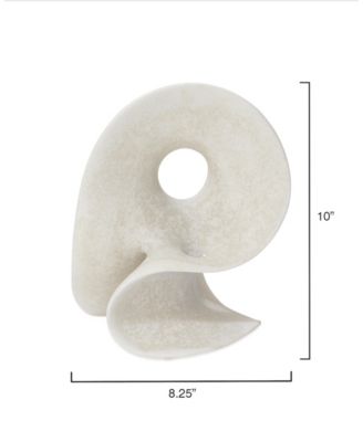 Amorphous Resin Decorative Table Object, 10"