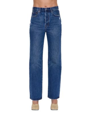  Cassie High Rise Straight Leg Jeans in Cameo Vintage