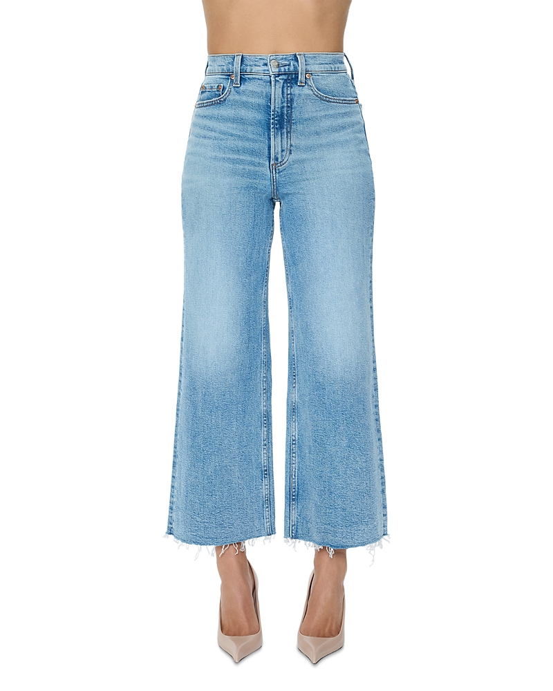 Pistola Lana High Rise Cropped Jeans in Bistro