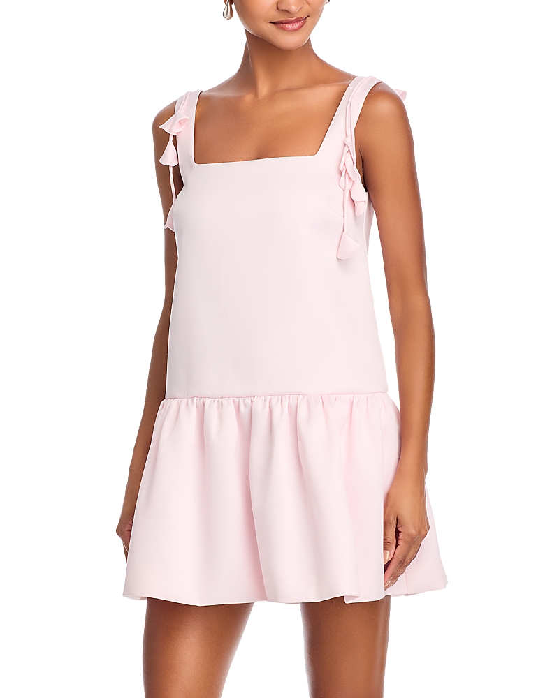 Self-Portrait Flower Taffeta Dress