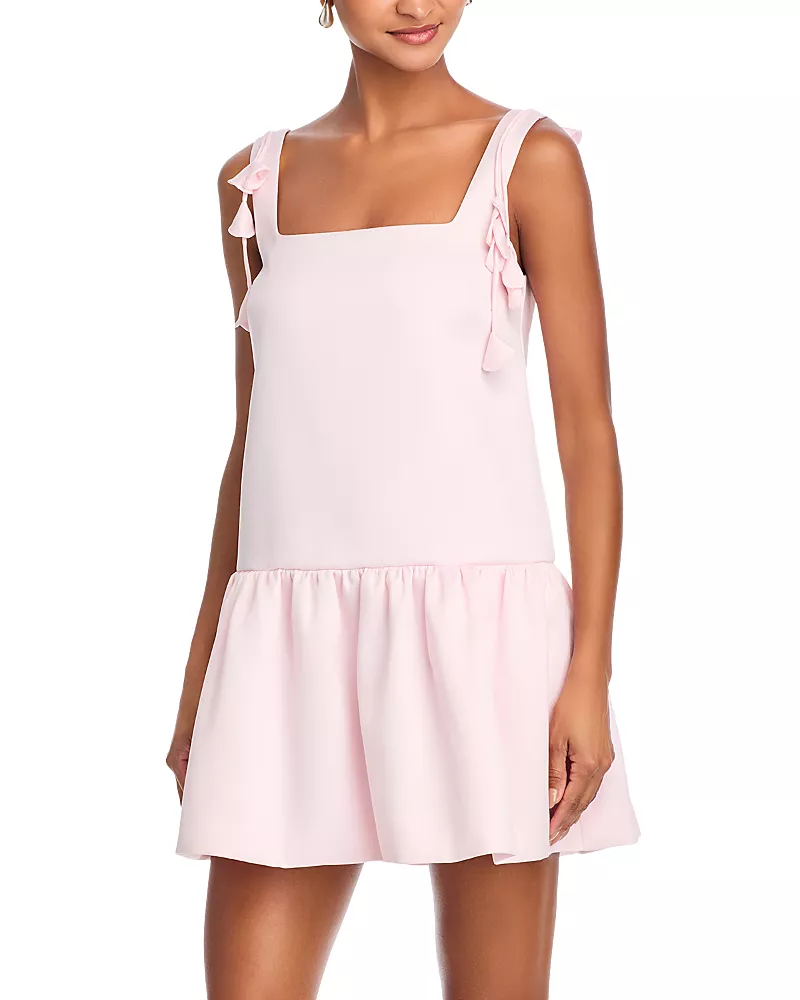 Self-Portrait Flower Taffeta Dress