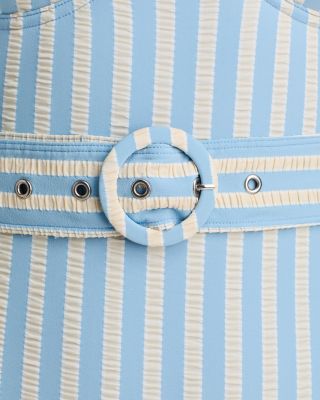 Noa Underwire Belted One Piece Swimsuit