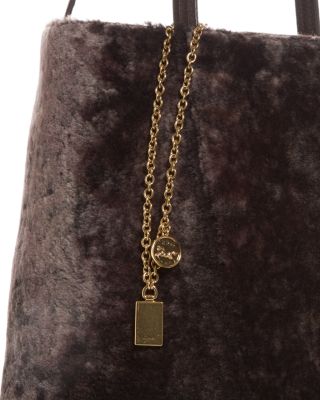 Spin Large Shearling Tote