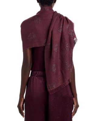 Linen Blend Wrap Scarf