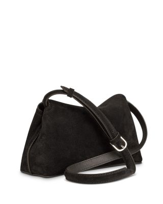 T-Lock Suede Convertible Clutch in Espresso