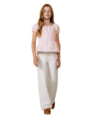 Girls' Pearlized Wide Leg Jean - Big Kid