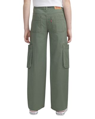 Girls' Wide Leg Cargo Pants - Big Kid