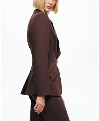 Nocturne Belted Tailored Blazer