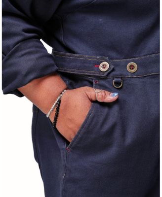 The Essential Denim Long Sleeve High Waisted Coverall