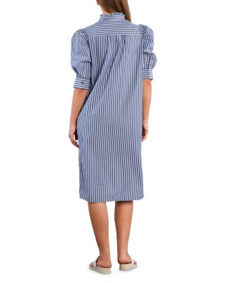 Sweet Puffed Sleeve Dress