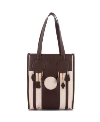   Petit H Dream Catcher Tote Toile and Leather