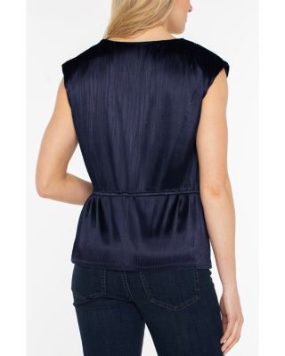 Dolman Sleeve Peplum Hem Top